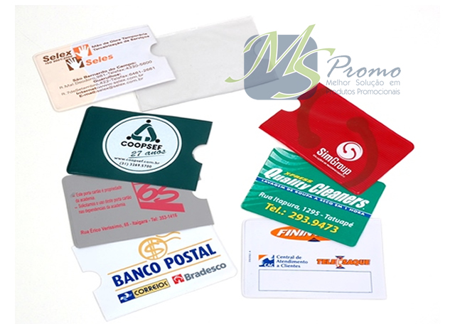 Porta cartão Magnético Porta cartão Magnético
