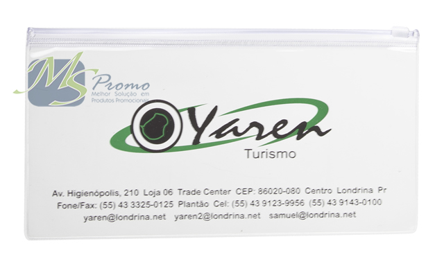 Porta Voucher em PVC Porta Voucher em PVC